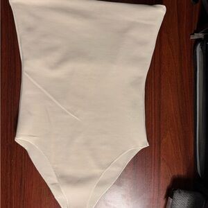 NWT ZARA Cream Bodysuit
